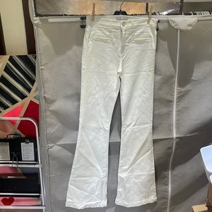 Joie white flare pants - size 26